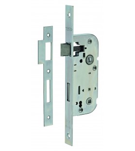 Zamek wpuszczany o osi...