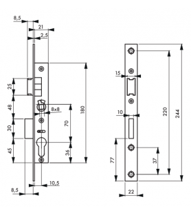 ZAMEK WPUSZCZANY OCYNK, Z...