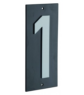 Cyfra 1 przykręcana czarna...