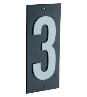 Cyfra 3 przykręcana czarna...