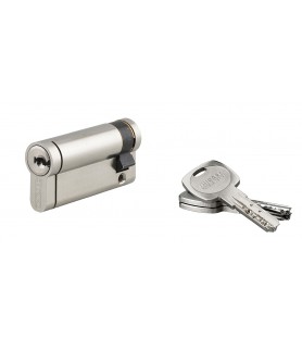 Półwkładka TRANSIT 2 80 x 10 mm, do systemu MASTER KEY, nikiel, 3 klucze | Thirard